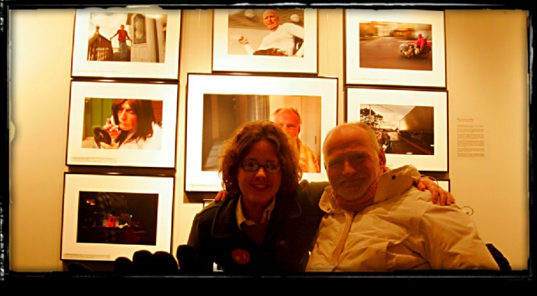 Salt Gallery Opening 2008 with Joe Miller (photo credit: Christine Heinz)